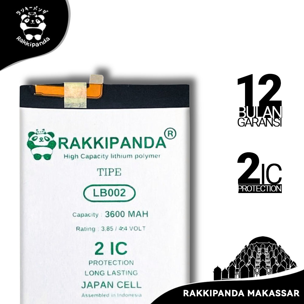 Baterai HP RakkiPanda LB002 Lenovo S5 / K520 Bergaransi Battery