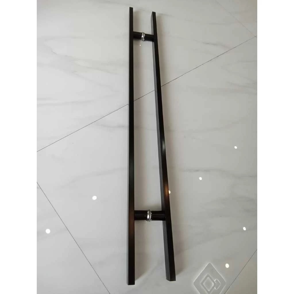 handle pintu baut tembus kotak 1diameter 15x30mm  panjang 100cm  gagang pintu modern minimalis