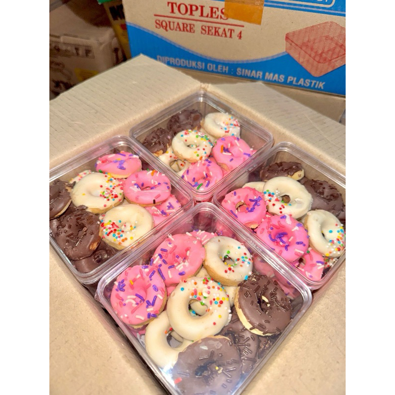 

Kue Donat Ukuran Toples 500gr