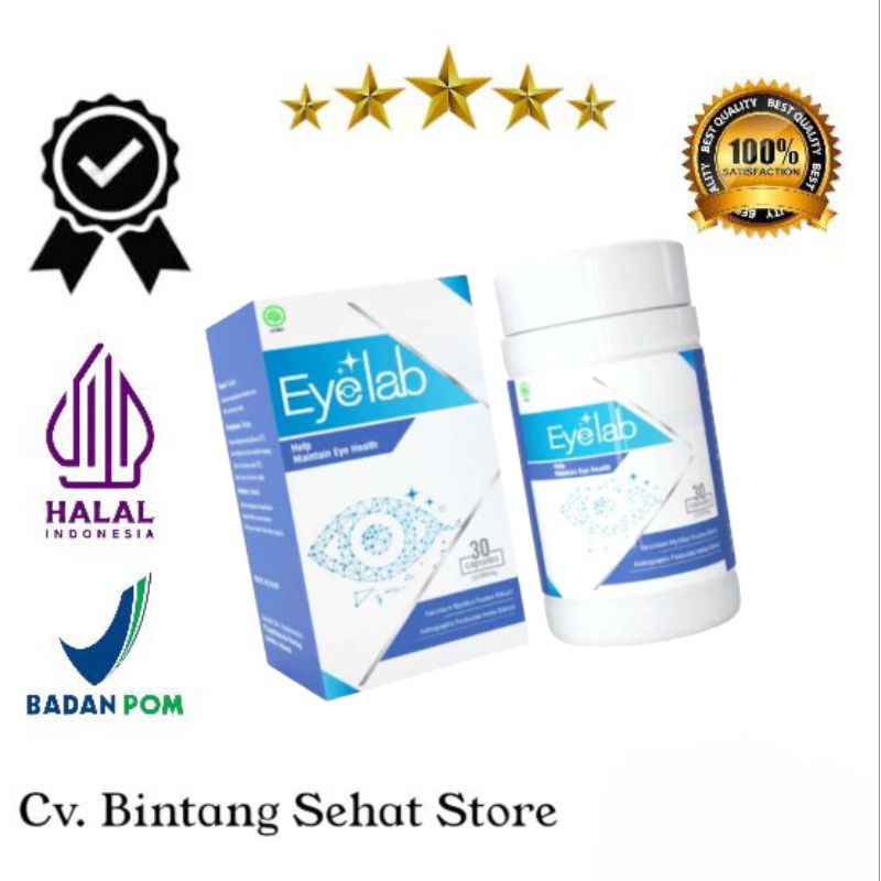 Eyelab Asli Original Obat Herbal Mata Asli Kesehatan Mata Plus Minus Katarak