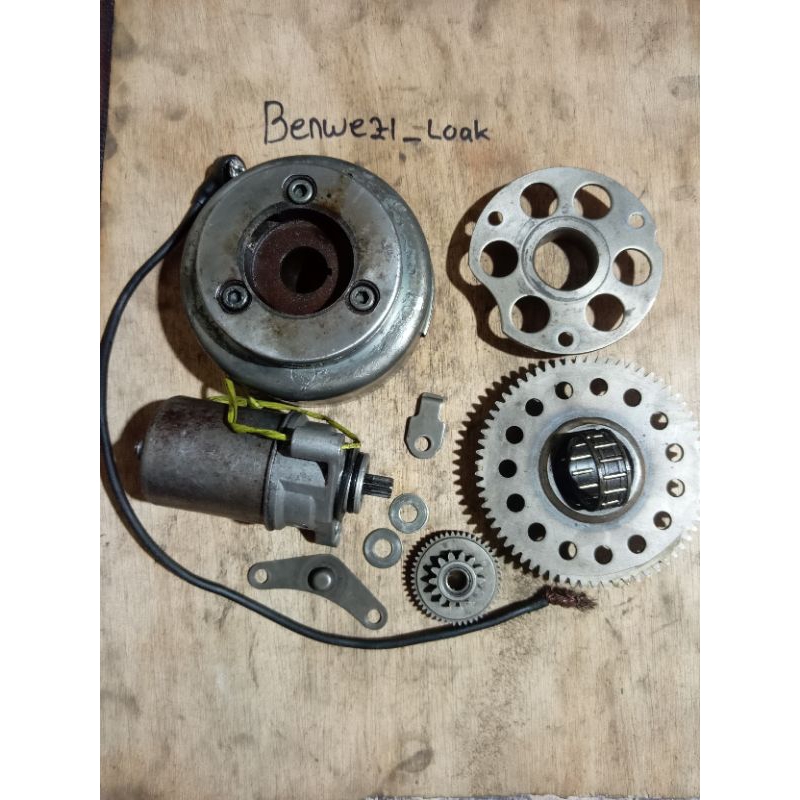 dobel stater fiz r, full set sesuai foto...