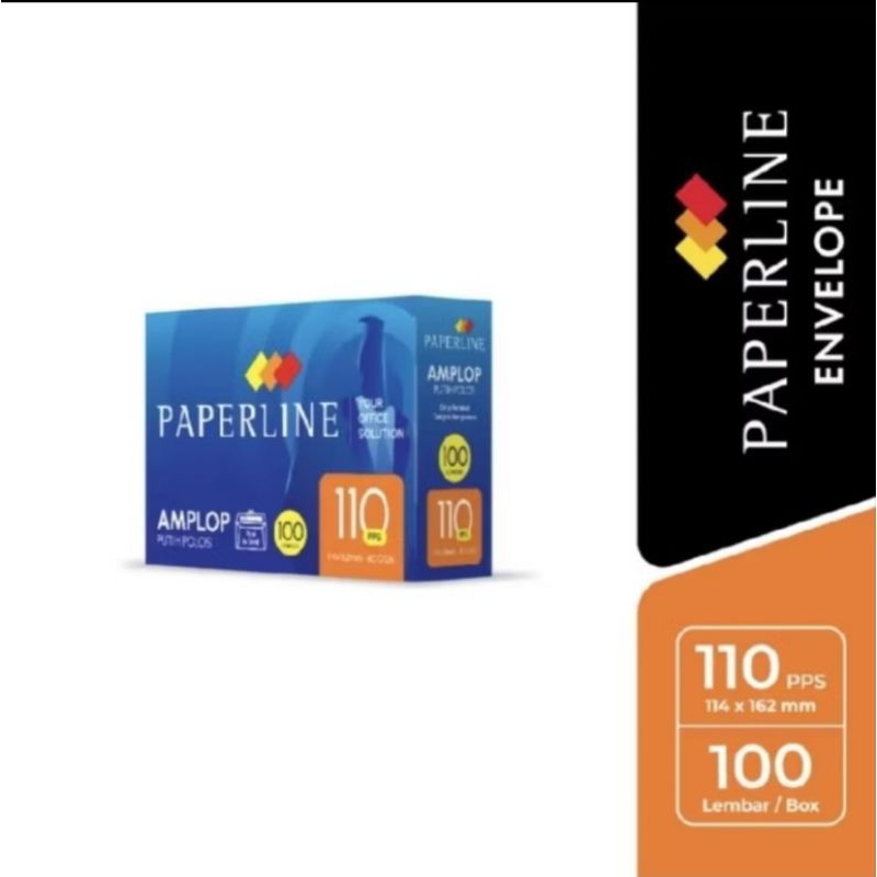 

Amplop Putih Paperline 110 PPS / Amplop Plus Perekat