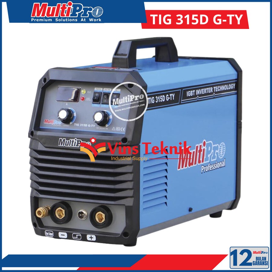 Mesin Las Trafo Las TIG315 Multipro TIG 315 D G-TY TIG / MMA