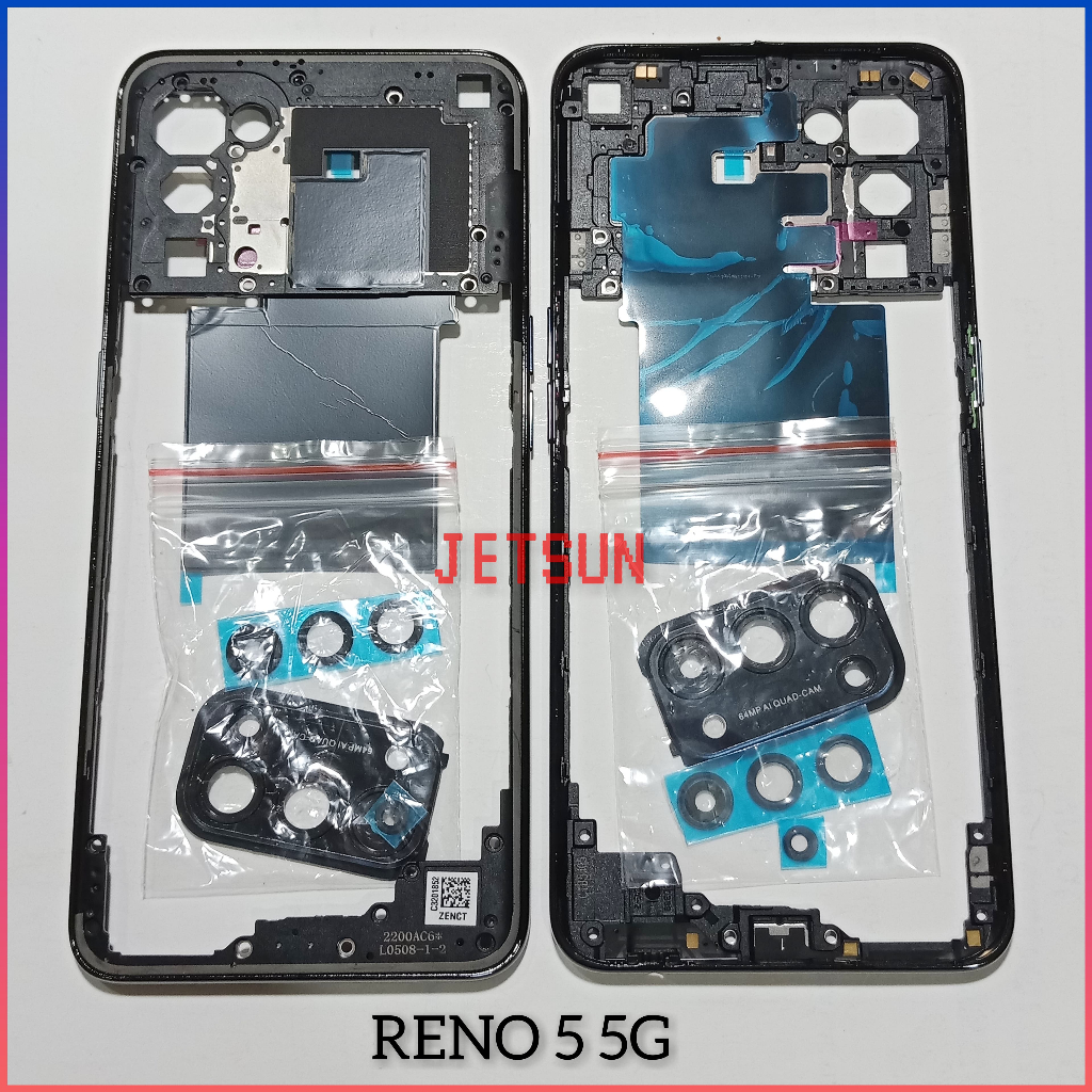 BEZZEL OPPO RENO 5 5G / TULANG MESIN