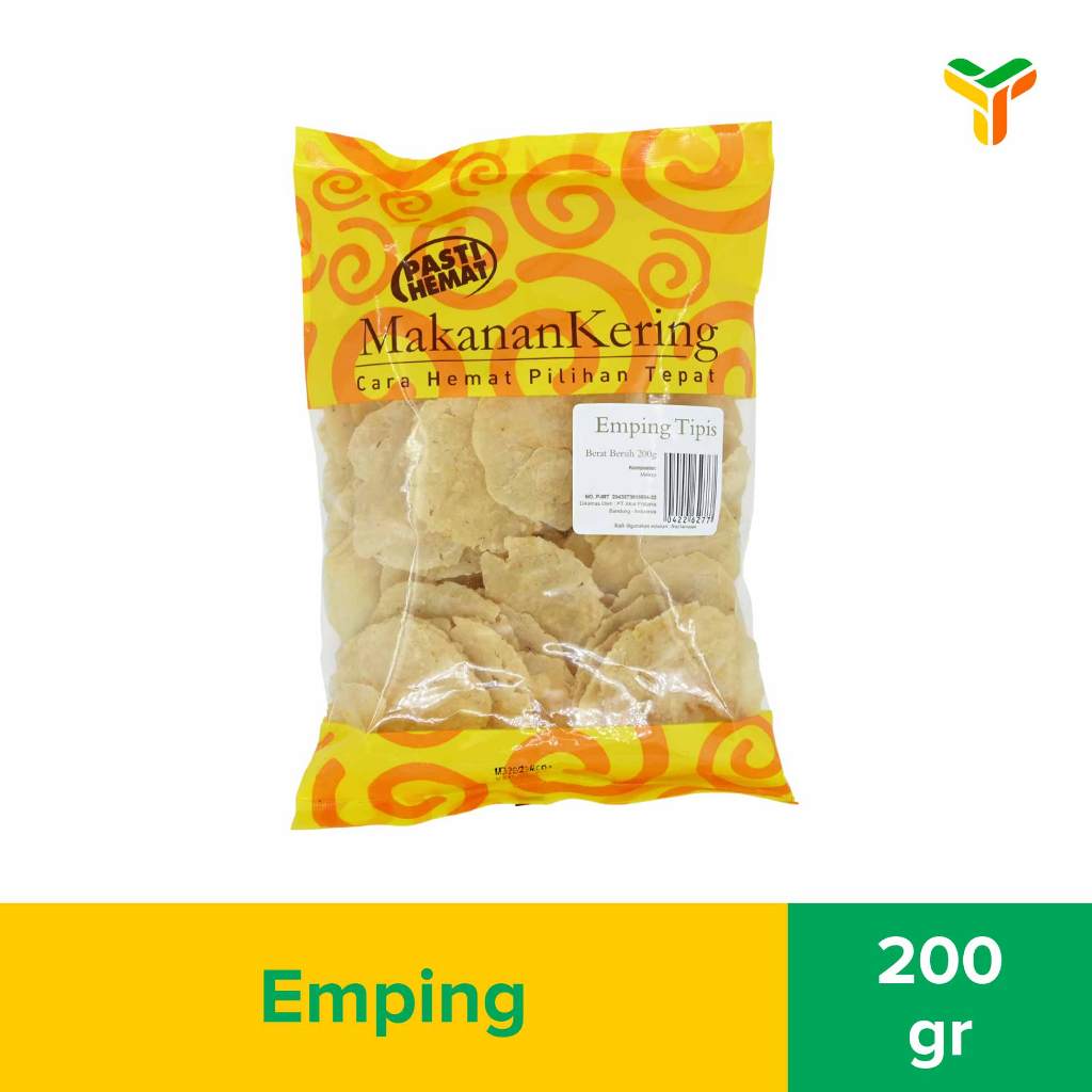 

Pasti Hemat Emping Tipis 200 Gr