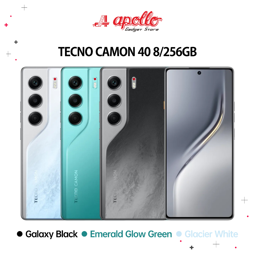 Tecno Camon 40 8/256GB Garansi Resmi Indonesia