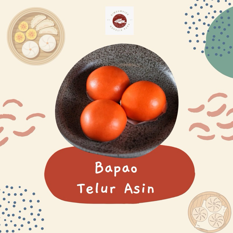 

Bapao Telur Asin isi 10 pcs