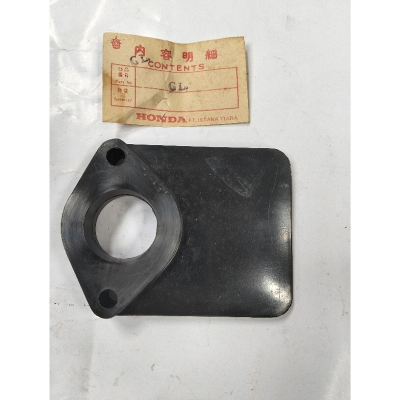 intake manifold bonit ebonit Honda cg100 cg125 gl100 gl125 cb100 cb125 nos content