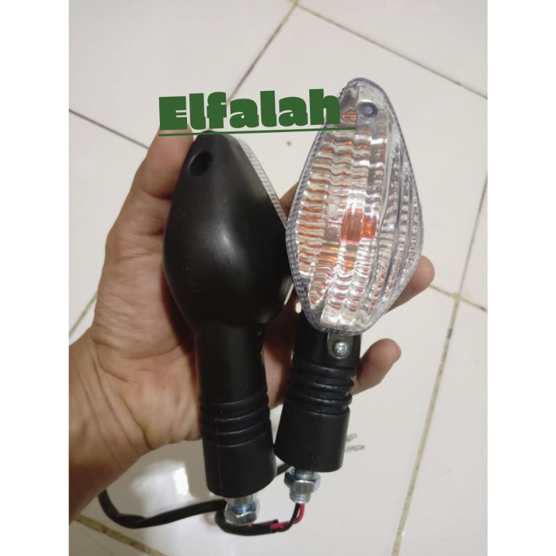 lampu sen sein kanan kiri Megapro Verza 150 sen depan Megapro Verza 150