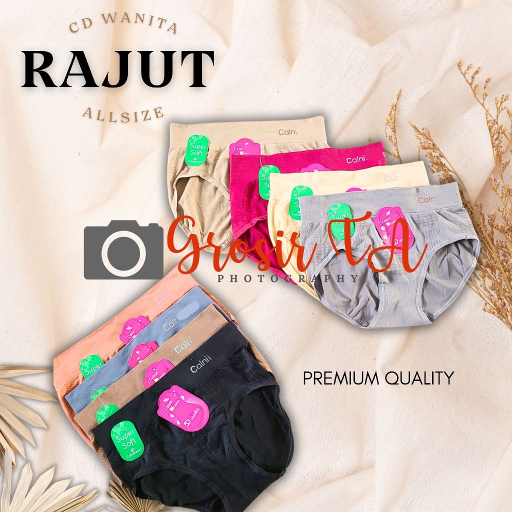 Cd Wanita Rajut Calni Celana Dalam Wanita Dewasa Super Soft Lembut Halus - GTA0718