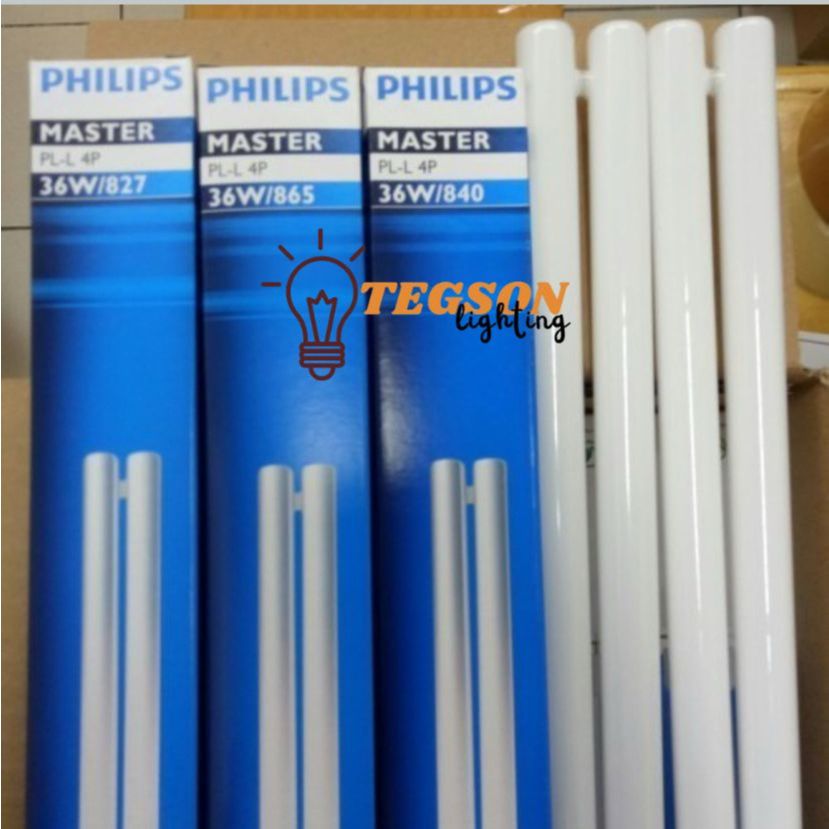 PHILIPS LAMPU PLL PL-L 36Watt / 865/840/827 PL LONG LAMPU TANNING IKAN