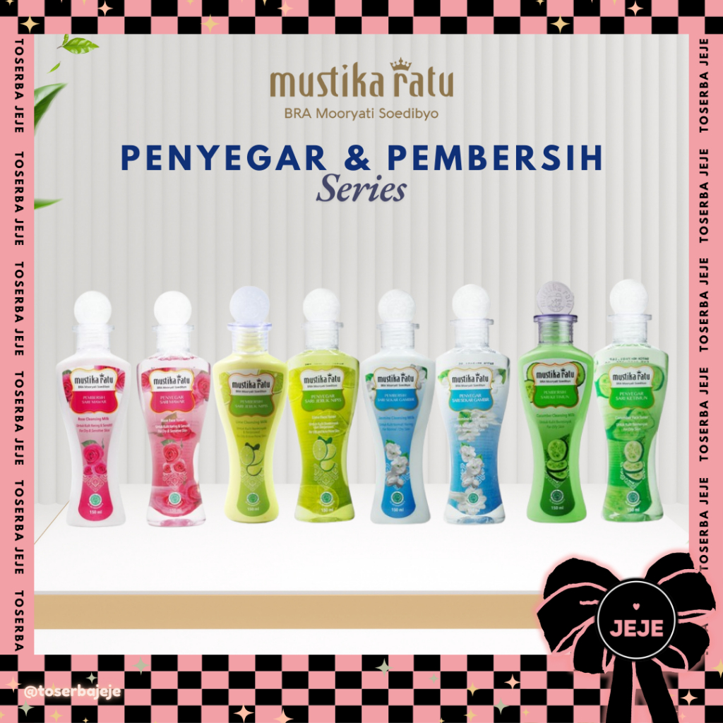 Mustika Ratu Perawatan Wajah | Pembersih Penyegar Minyak Zaitun