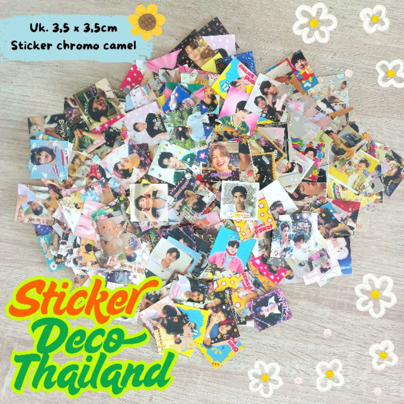 

Sticker DECO Thailand GMM Artis 50pcs Sticker Deco Jurnal Cute Mail