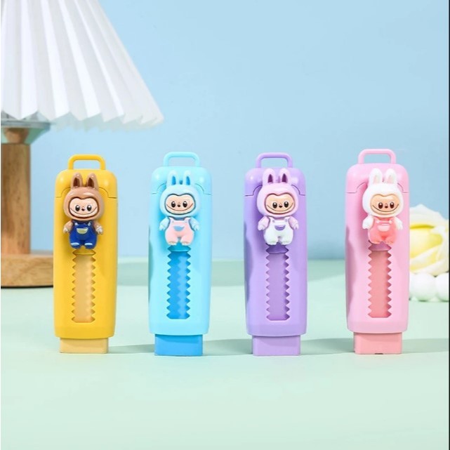 

PENGHAPUS SETIP MODEL CUTTER LABUBU ER-1694 / HAPUSAN KARET RUBBER ERASER TEBAL MOTIF LABUBU BANYAK WARNA HARGA SATUAN BISA COD