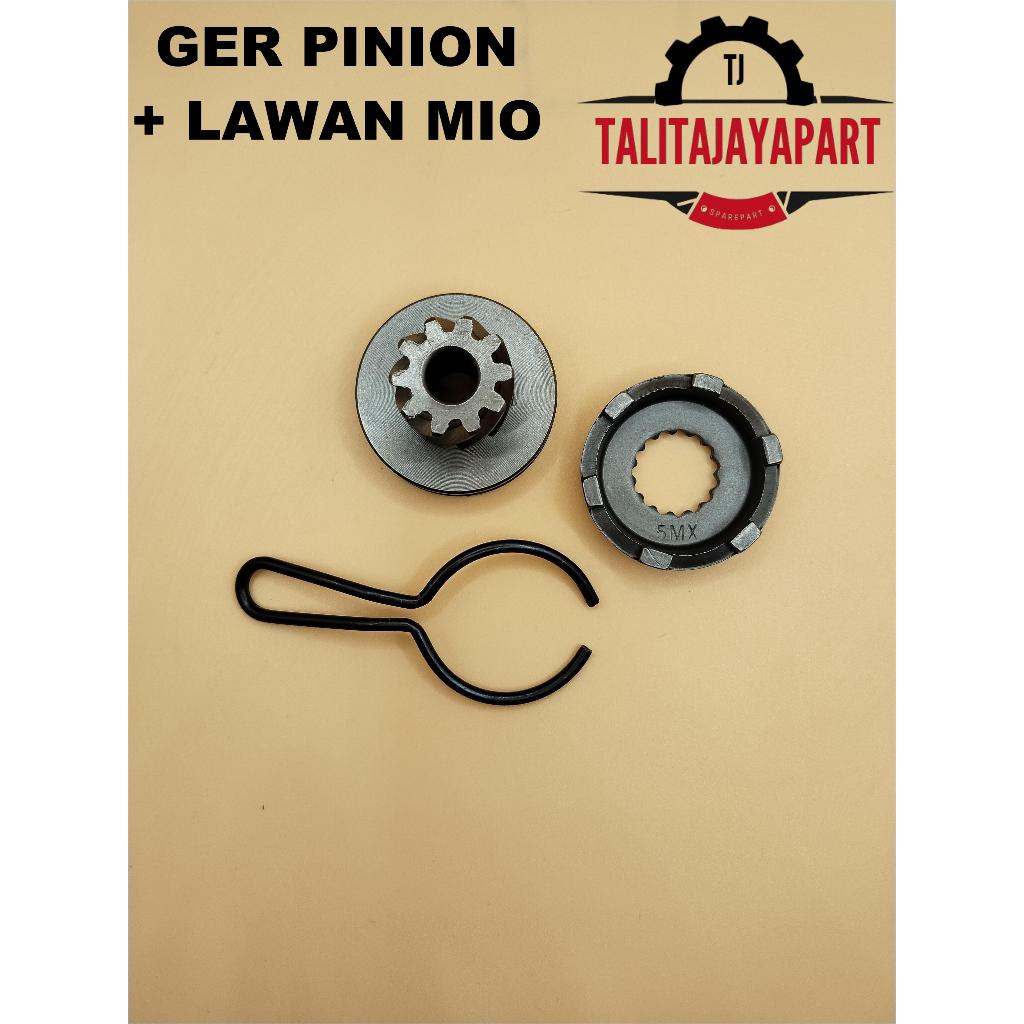 Gear Pinion + Lawan Mio Gigi Gear Pinion Kick Stater Selah Mio  Mio Sporty