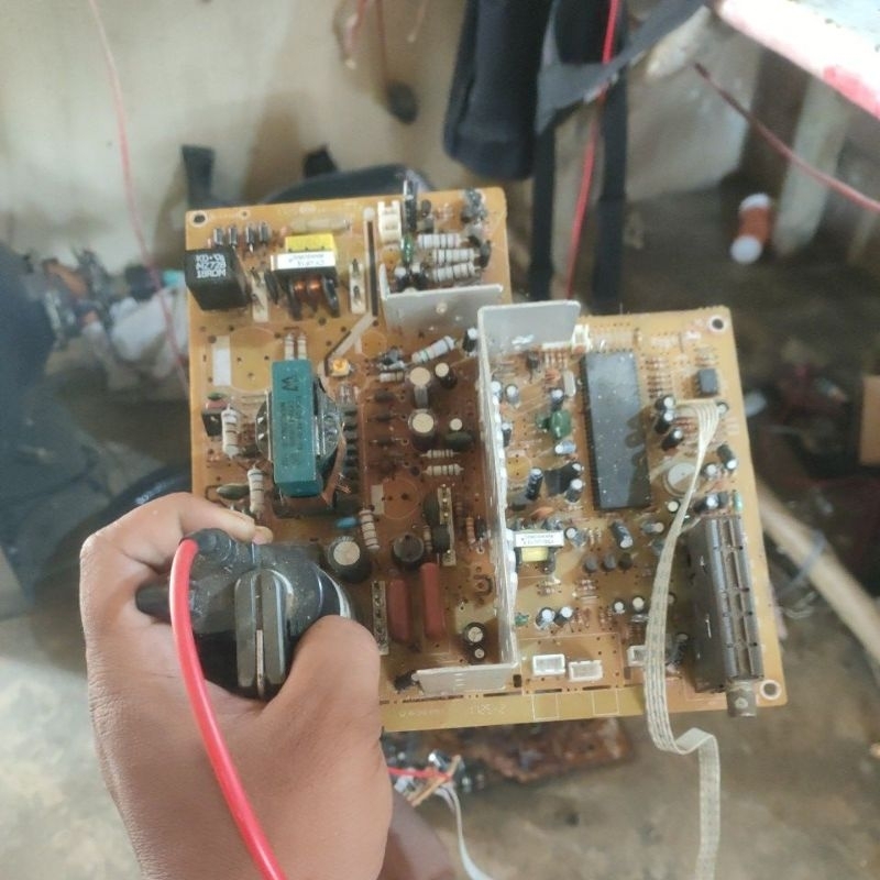 MESIN TV WCOM 21 NORMAL