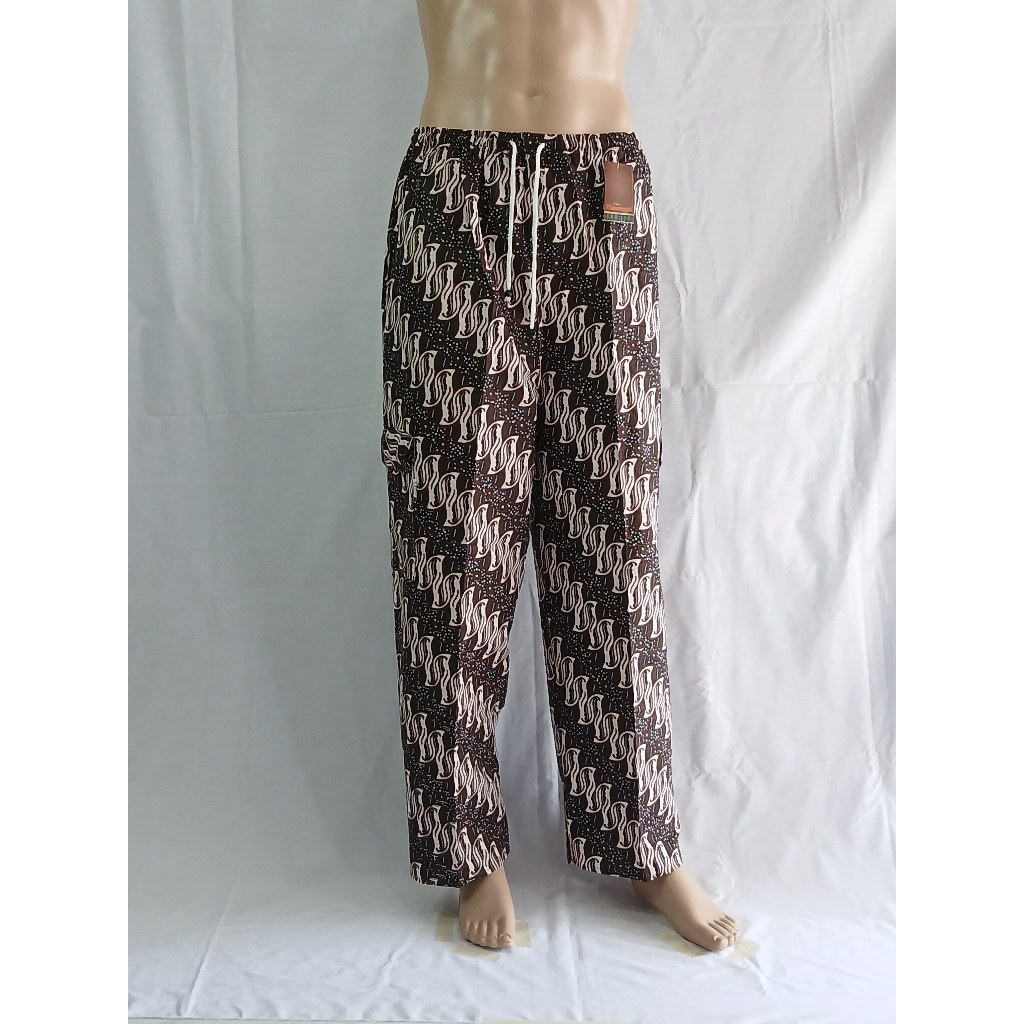 Celana Panjang Jumbo Pria Batik