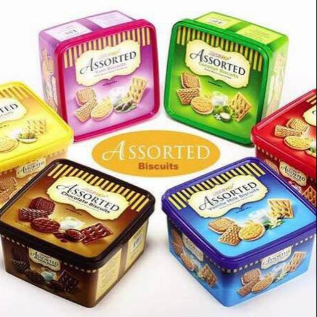 Biskitop Assorted Biscuits Kotak - 1 Dus Isi 6