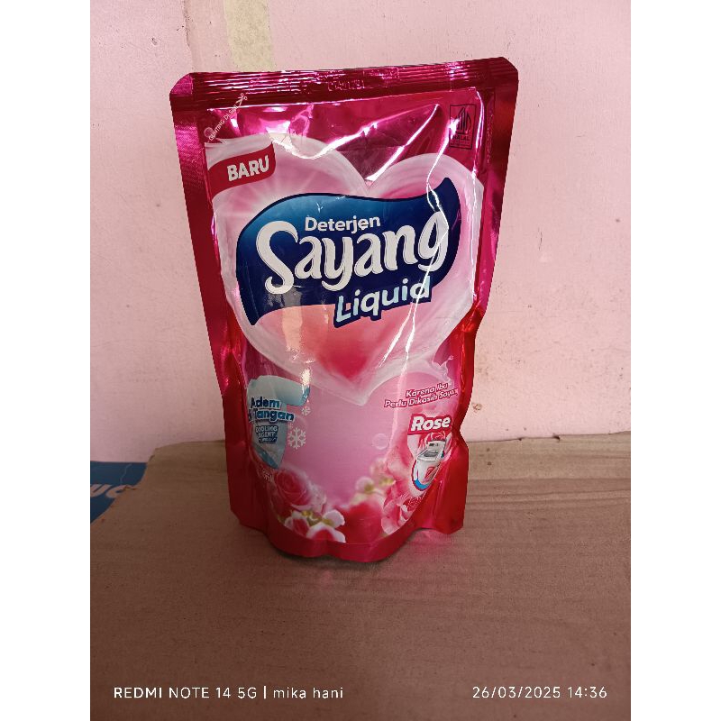 sayang liquid detergent 510ml