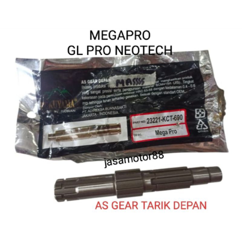 AS GEAR GIR GIGI TARIK DEPAN MEGAPRO GL PRO NEOTECH PRIMUS