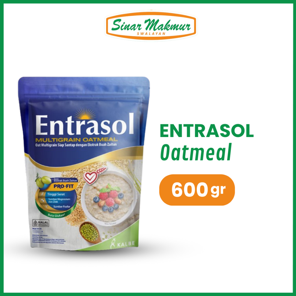 

Entrasol Oatmeal Original 180gr/600gr Kemasan pouch