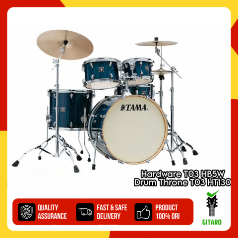 Drum TAMA CL52KRSP GHP Superstar Classic Exotix 5piece Tanpa Cymbal