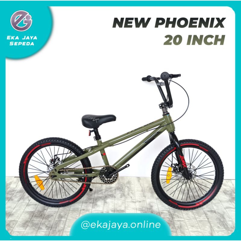 Sepeda BMX Anak Laki Laki New Phoenix 7722 Rem Cakram Discbrake