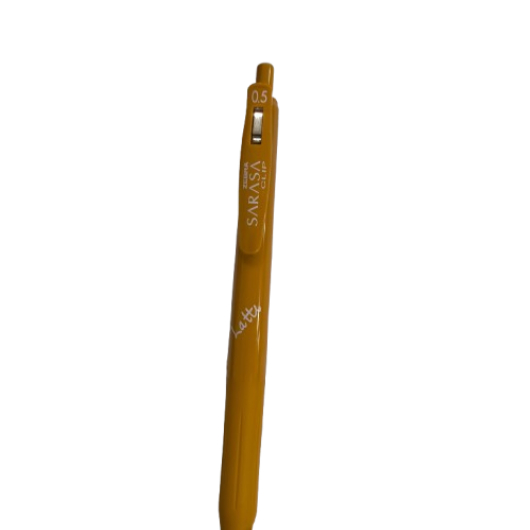 

BOLPEN ZEBRA SARASA CLIP 0.5 - COFFEE CAMEL YELLOW
