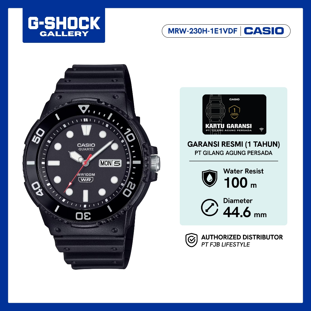 Casio Jam Tangan Pria MRW-230H-1E1VDF Analog