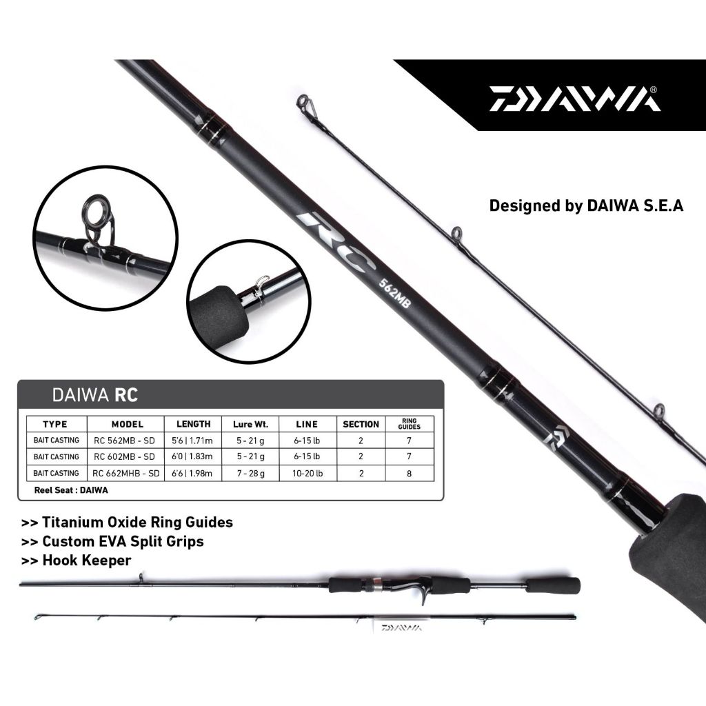 Rod BC / BAITCASTING DAIWA RC