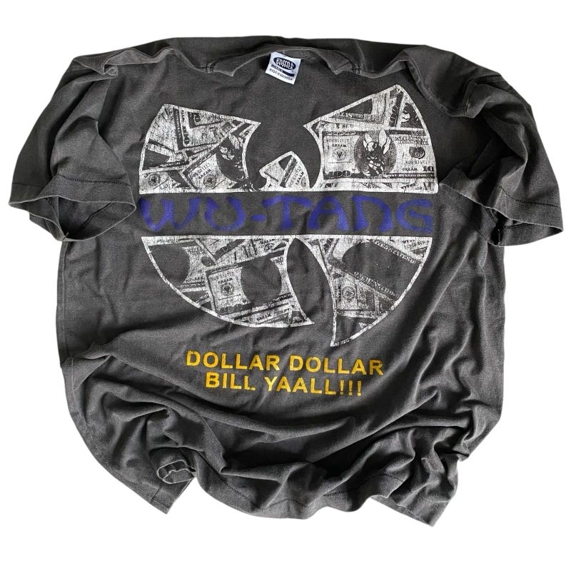 WUTANG KAOS FADED TEE BOOTLEG VINTAGE STYLE by STUTTER LEGACY