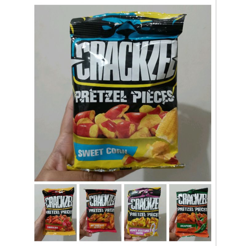 

CRACKZEL PRETZEL PIECES SNACK 85GR