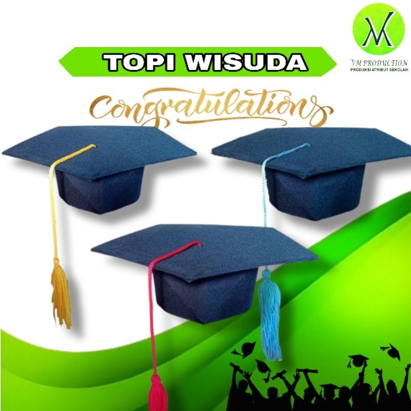 Topi Wisuda | Topi Toga Wisuda | Toga