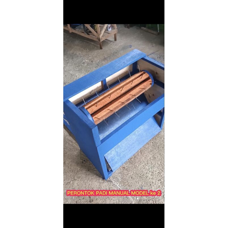 perontok padi manual