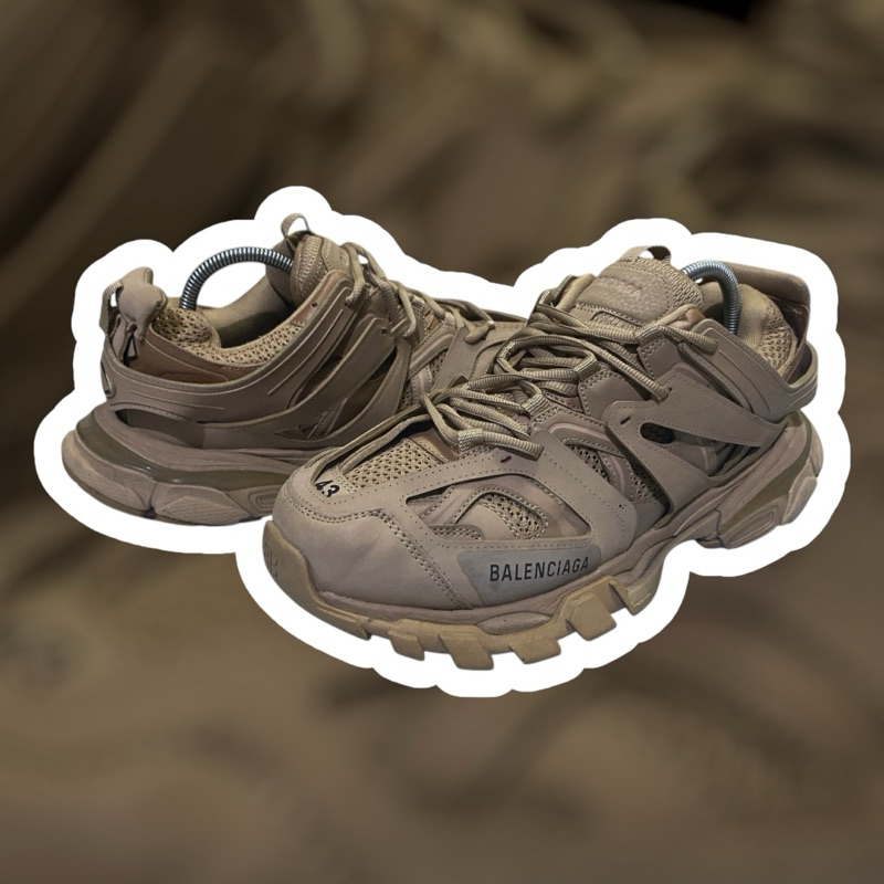 Balenciaga Track Full Beige Sneakers Size 43 Second