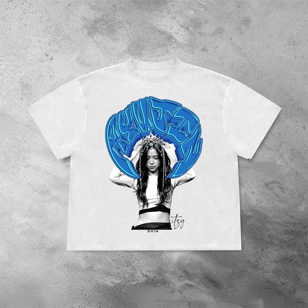 TSHIRT BOXY BASIC RYUJIN ITZY