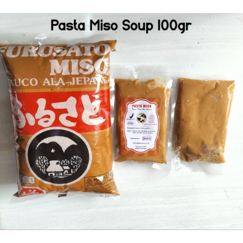 

Pasta Futusato Miso tauco ala jepang Soup original 100gr halal bpom Terjangkau murah