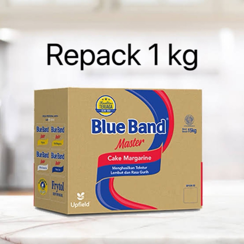 

Blue Band Master Cake Margarine Repack 1 kg