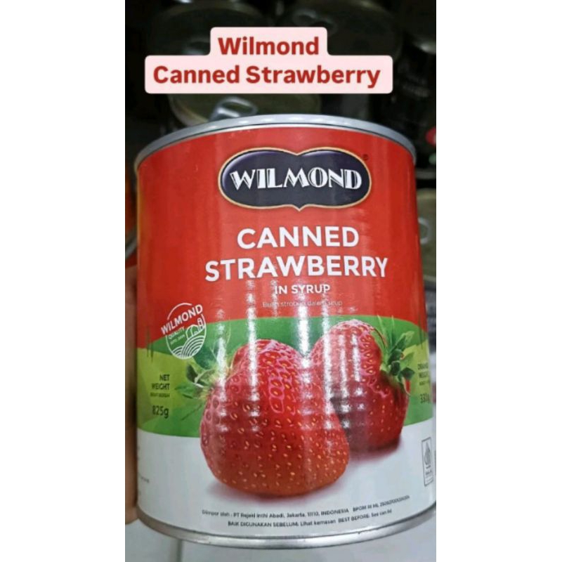 

Wilmond Strawberry Kaleng 825gr