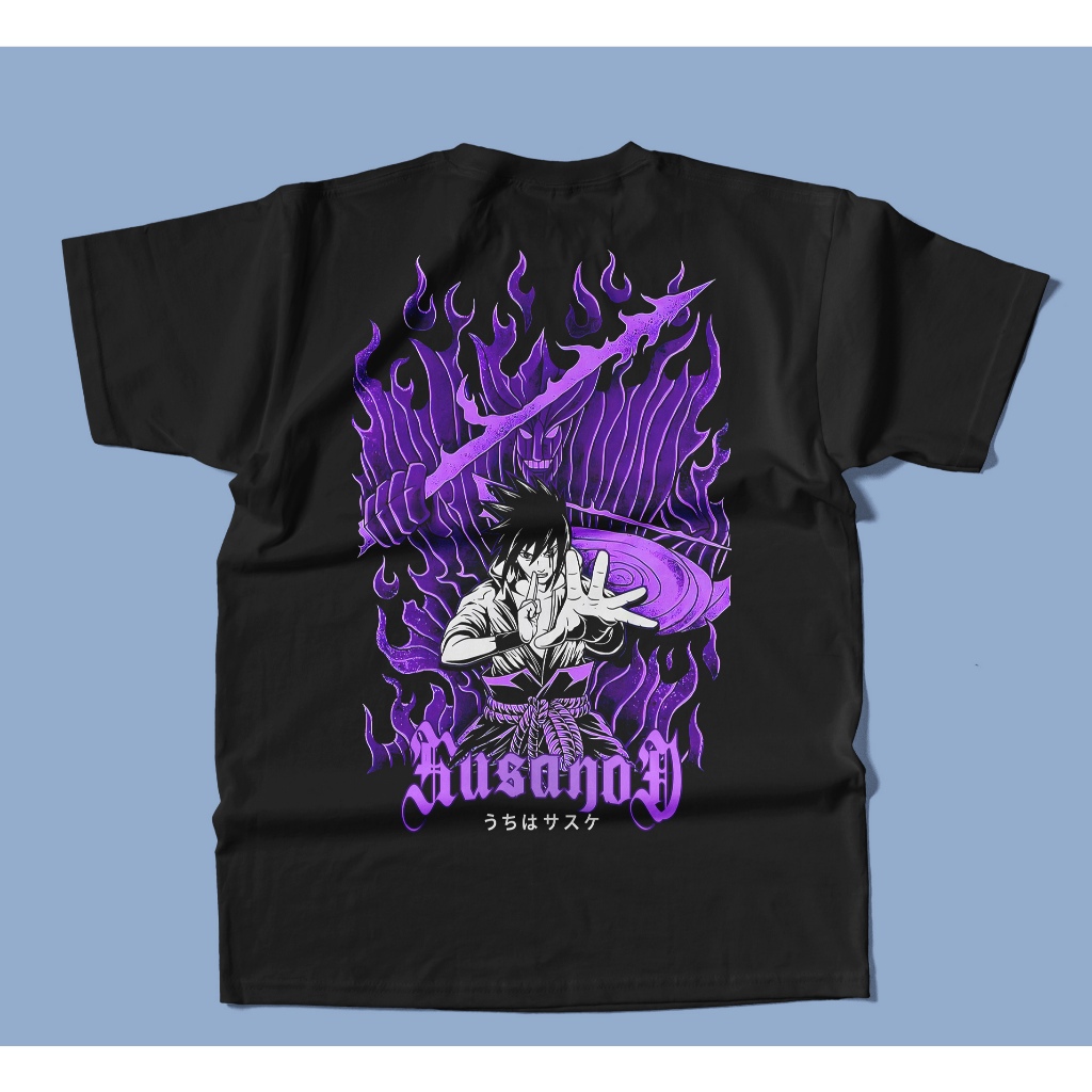 Kaos Anime Naruto Sasuke Susanoo