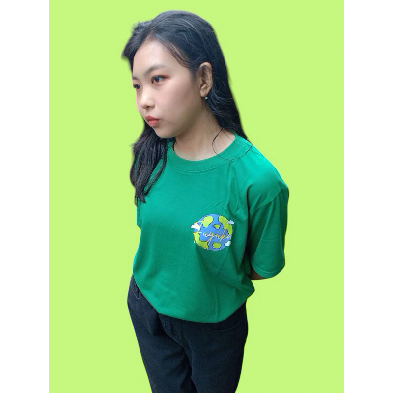 FUYUKA TSHIRT 20s GO GREEN | KAOS NEW HYPE | GO GREEN