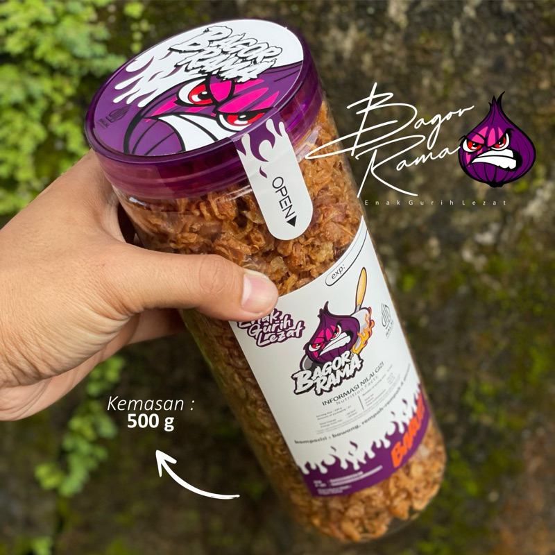 

Bawang goreng premium / Bagor Rama premium kemasan 500g