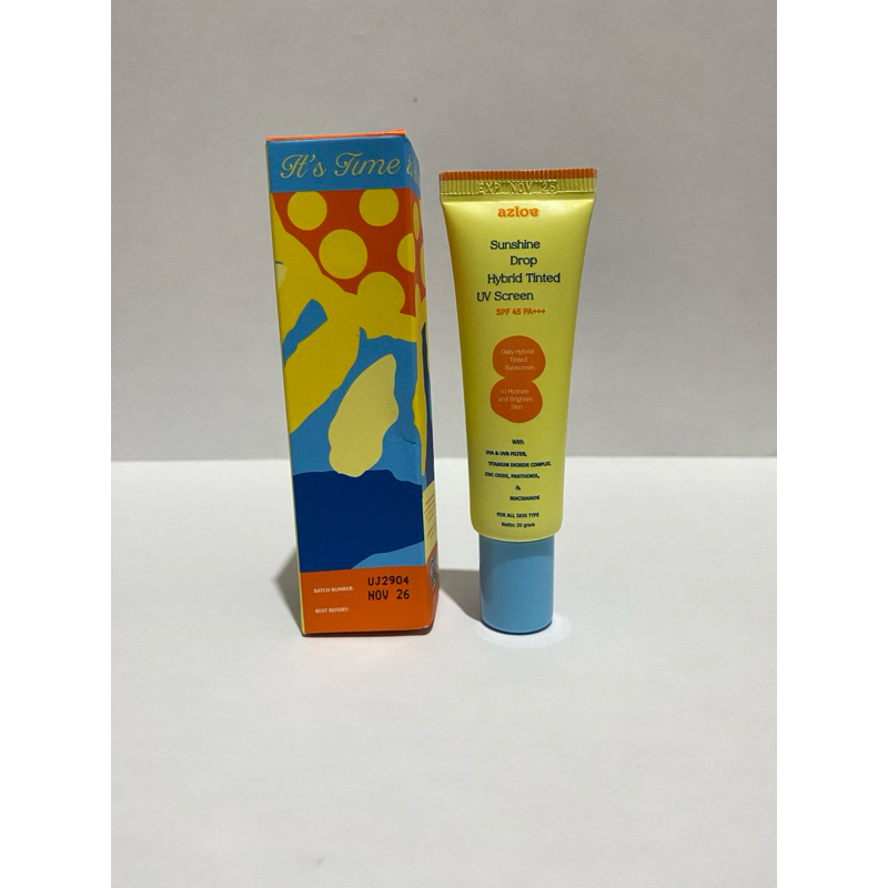 (preloved) AZLOE Sunshine Drop Hybrid Tinted UV Sunscreen