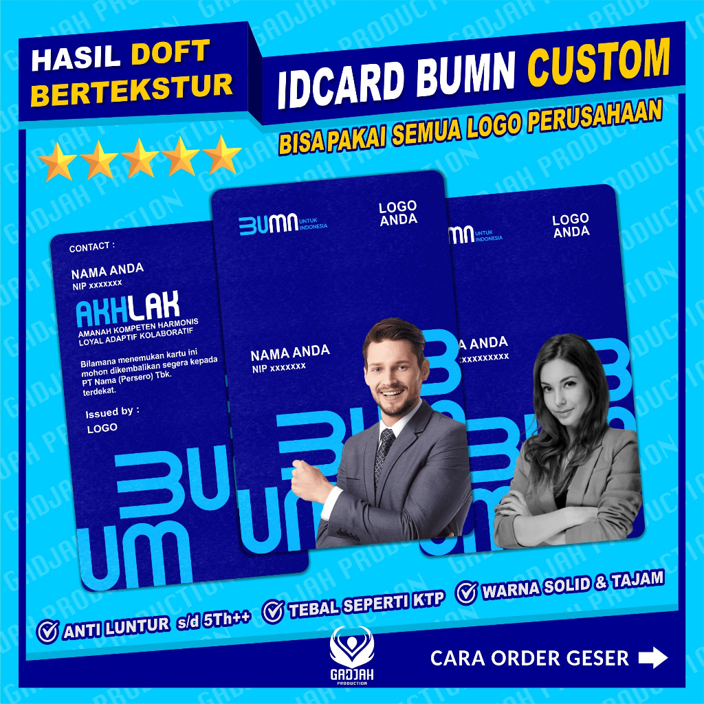 

Idcard Bumn doft / Custom idcard