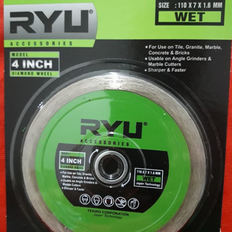 MATA POTONG KERAMIK RYU BASAH RYU (RY-DWW)