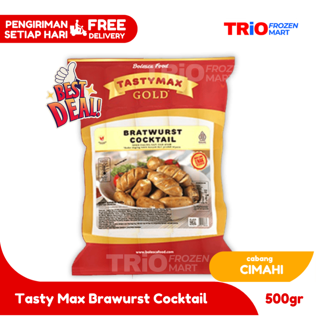 

Tasty Max Bratwurst Cocktail 500gr