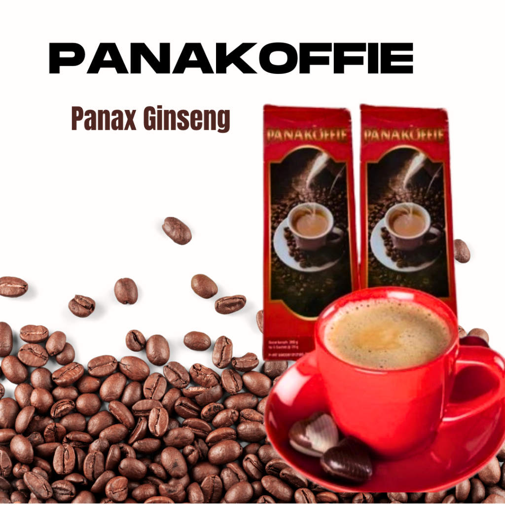 

PANAKOFFIE KOPI HERBAL PENAMBAH STAMINA KESEHATAN 1 BOX ISI 5 SACHET 20 GRAM