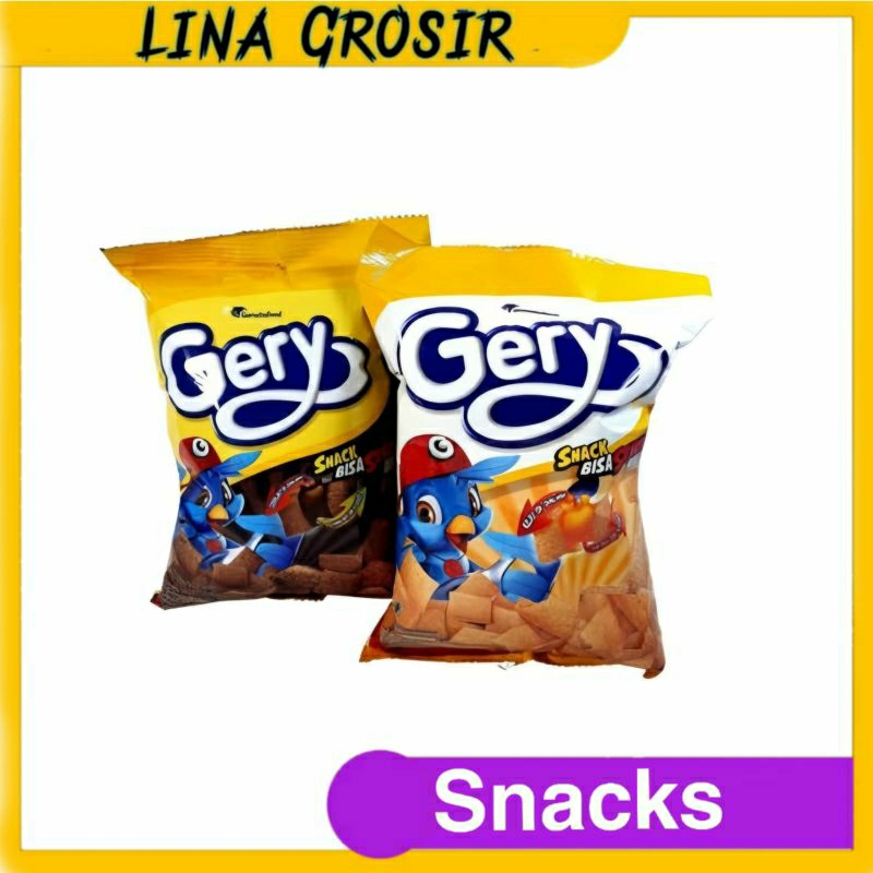 

GARUDA FOOD Gery Sereal Snack Pillow 24gr @ isi 5