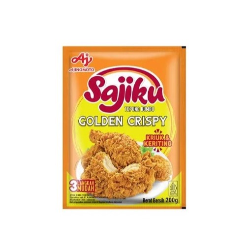 

Sajiku Tepung Bumbu Golden Crispy 200 Gr