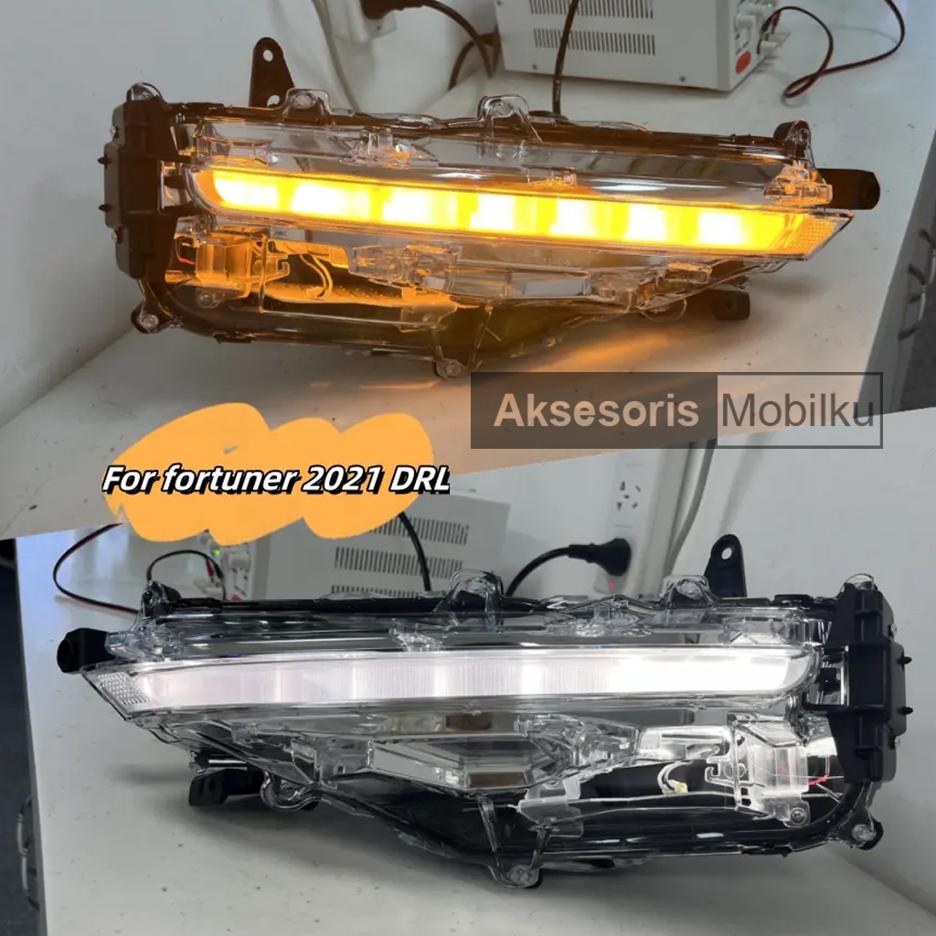 Lampu Led Fortuner GR DRL Legender Running Sein Import